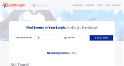 Desktop Screenshot of eventsburgh.com